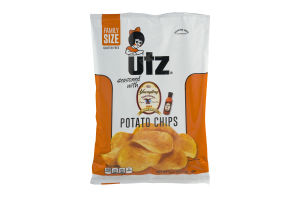Utz Seasoned With Yuengling Traditional Hot Wing Sauce Potato Chips Family Size