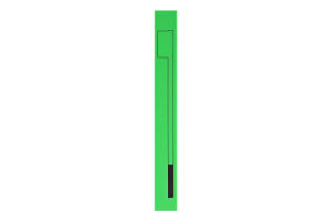 Щітка зубна м'якої жорсткості лаймова з чорним матовим ковпачком Lime Radiance Slim Apriori 1шт