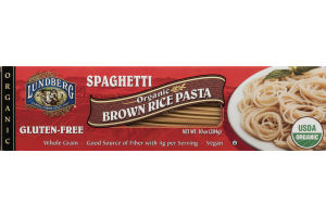 Lundberg Gluten-Free Spaghetti Organic Brown Rice Pasta