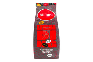 Кофе натуральный жареный в зернах Vending Gemini 1с м/у 1кг