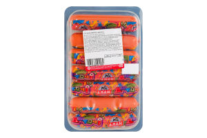 Сосиски вареные Детские Алан в/с лоток 0.33кг