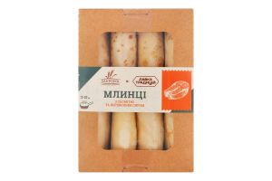 Млинці заморожені з сьомгою та вершковим сиром Закрома к/у 480г