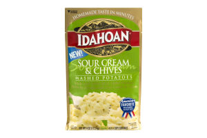 Idahoan Sour Cream & Chives Mashed Poatoes