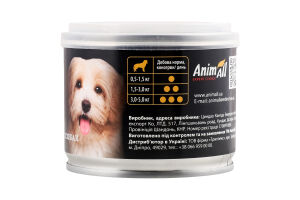 Корм д/дорослих собак Качка з куркою в ніжному желе 195г ж/б AnimAll