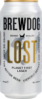 Пиво BrewDog Lost Lager світле з/б