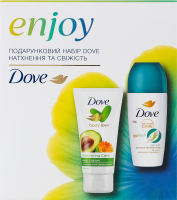 Набор Крем для рук Вдохновляющий 75мл + Антиперспирант шариковый Груша и алоэ вера 50мл Вдохновение и свежесть Dove 2шт