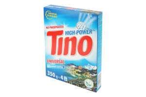 Порошок стиральный универсальний Mountain spring High-Power Tino 350г