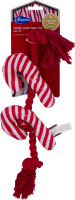 Companion Dog Toy Candy Cane Rope