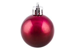 Прикраса ялинкова Куля пластикова 4см асорт 952073