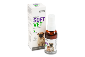 Лосьон для гигиены глаз для котов и собак спрей Soft Vet ProVET 30мл