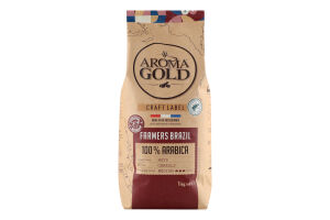 Кава зерно Aroma Gold Farmers Brazil