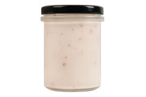 Йогурт 3% з молока буйволиць Полуниця TASbio с/б 180г