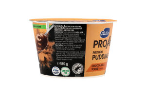 Пудинг протеїновий Іриска та шоколад безлактозний 180г стакан Valio PROfeel