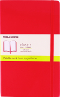Записник Moleskine Classic м'який середній червон