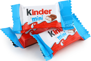Шоколад мол Kinder Schokolade mini з молоч начинк