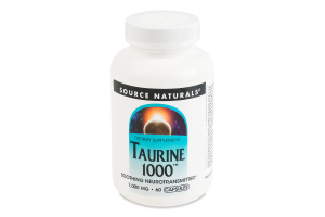 Добавка диетическая капсулы 1000мг Таурин 1000 Source Naturals 60шт