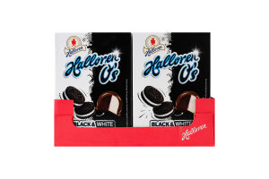 Конфеты в молочном шоколаде Black&White O's Halloren к/у 125г