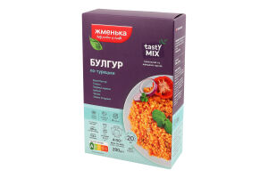 Булгур швидкого приготування По-турецьки Tasty mix Жменька к/у 4х50г
