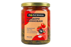 Помідори мариновані Полісянка с/б 330г