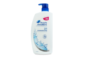 HEAD & SHOULDERS Шампунь та бальзам-ополіскувач 2в1 проти лупи Основний догляд 900мл