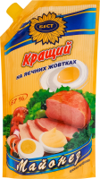 Майонез 67% на яєчних жовтках Кращий Бест д/п 385г