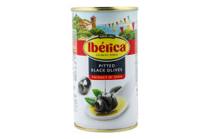 Маслины без косточки консервированные стерилизованные Iberica ж/б 360г