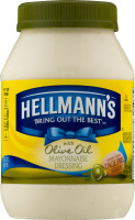 Hellmann's with Olive Oil Mayonnaise Dressing
