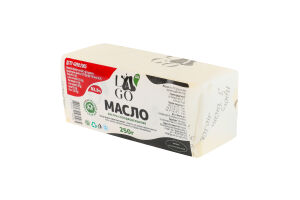 Масло сладкосливочное 82.5% Экстра Lago м/у 250г
