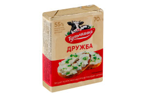 Продукт сырный 55% молокосодержащий плавленый Дружба Тульчинка м/у 70г