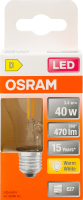 Лампа філаментна ЛЕД 3,4W E27 2700K P25 Osram