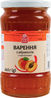 Варенье из абрикосов стерилизованное Fine Life в/с с/б 465г