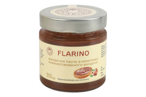Паста фундучна з крихтами карамелізованого фундука Flarino с/б 200г