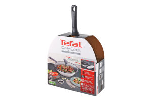 Сковорода-вок з кришкою d28см Daily Cook Tefal 1шт