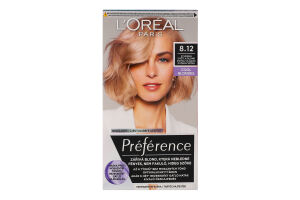 Краска для волос Preference №8.12 L'Oreal Paris 1шт
