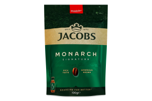 Кава розчинна сублімована Monarch Jacobs д/п 100г