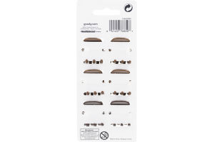 Goody ColourCollection Medium Claw Clips Brunette - 6 CT