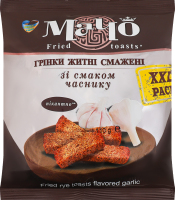 Гренки ржаные жареные со вкусом чеснока Мачо м/у 110г