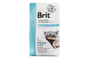 Корм д/котів Обесіті д/зниження зайвої ваги сухий 2кг Бріт ВетДієтс