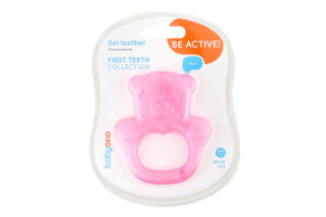 Прорізувач д/зубів Бананчик з гелем в асортименті БейбіОно