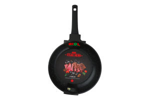 Сковорода з антипригарним покриттям d28см Steak menu Biol 1шт