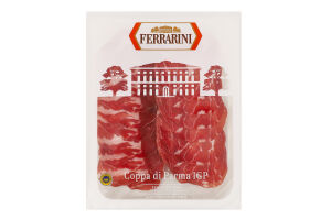 Бекон нарезка IGP Коппа ди Парма Ferrarini лоток 90г