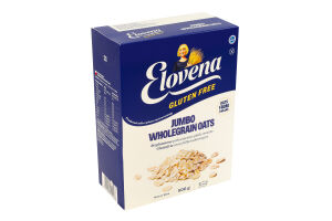 Хлопья овсяные из цельного зерна без глютена Elovena к/у 500г