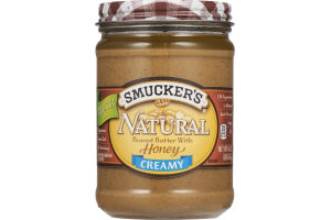 Smucker's Natural Peanut Butter With Honey Creamy