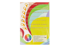 Бумага для лазерной, струйной печати 10 цветов 250 листов 80г/м2 А4 Super mix ТОВ ТВГ Український Папір 1шт