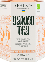 Чай травяной органический с цедрой апельсина и корицей Янко-чай к/у 50г