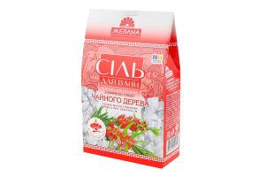 Соль для ванн с эфирным маслом чайного дерева Желана 500г