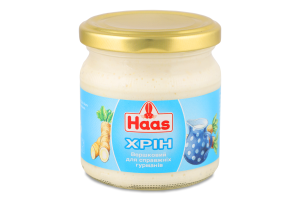 Хрін вершковий Haas с/б 190г