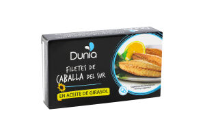 Скумбрія у соняшниковій олії Dunia к/у 90г