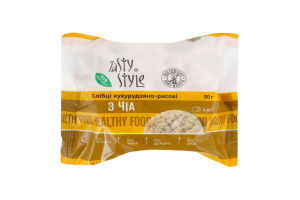 Хлібці кукурудзяно-рисові З чіа Tasty Style м/у 30г