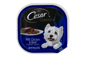 Cesar Classics Caninie Cuisine With Chicken & Beef